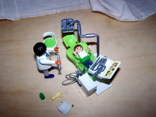Playmobil beim zahnarzt 6662 - zahnarzt,