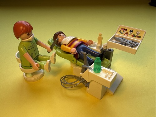 Playmobil besuch beim zahnarzt - besuch,