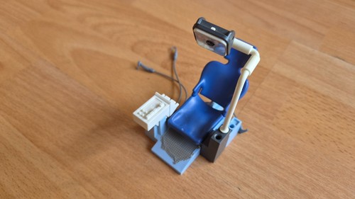 Playmobil blauer zahnarztstuhl - blauer,